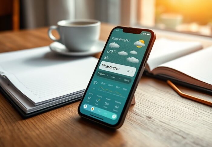 Blijf altijd voorbereid met deze handige weerapps voor vlaardingen