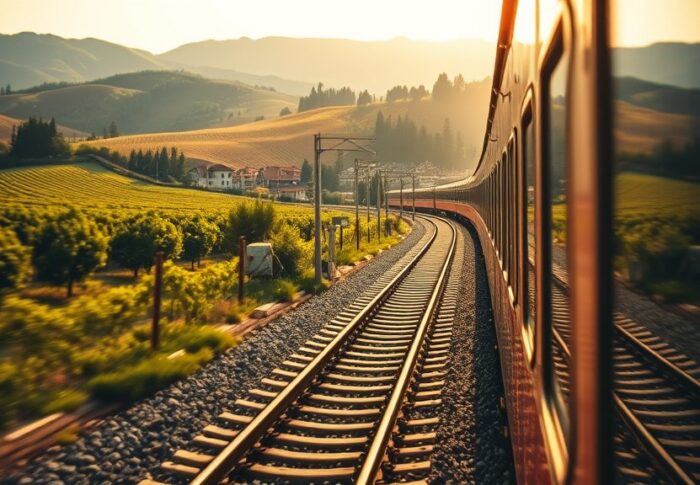 De charme van treinreizen en verborgen dorpjes ontdekken